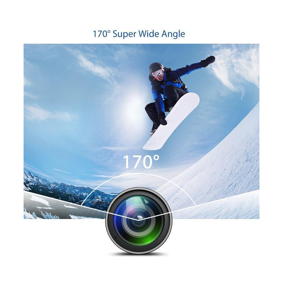 Aksiyon Kamerası Wi-Fi KS504 4K Ultra HD 170 Derece 32 Gb Aksiyon Kamerası Wi-Fi KS504 4K Ultra HD 170 Derece 32 Gb