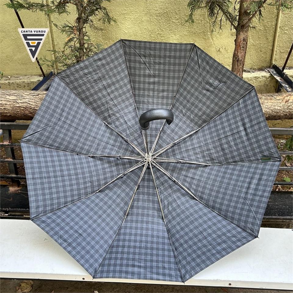 April A-228G Elite G6 Otomatik 10 Telli Şemsiye Ekose Gri April A-228G Elite G6 Otomatik 10 Telli Şemsiye Ekose Gri