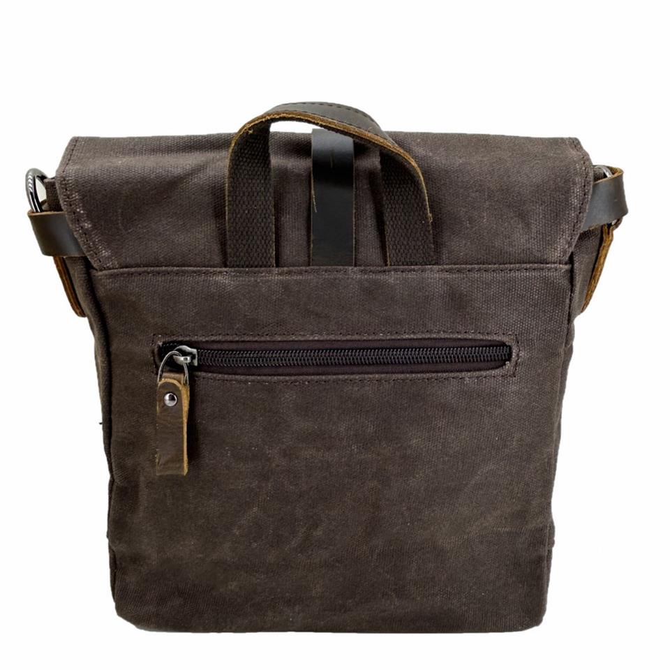 Ççs 31487 Mumlanmış Kanvas Retro Omuz Çantası Kahve Ççs 31487 Mumlanmış Kanvas Retro Omuz Çantası Kahve