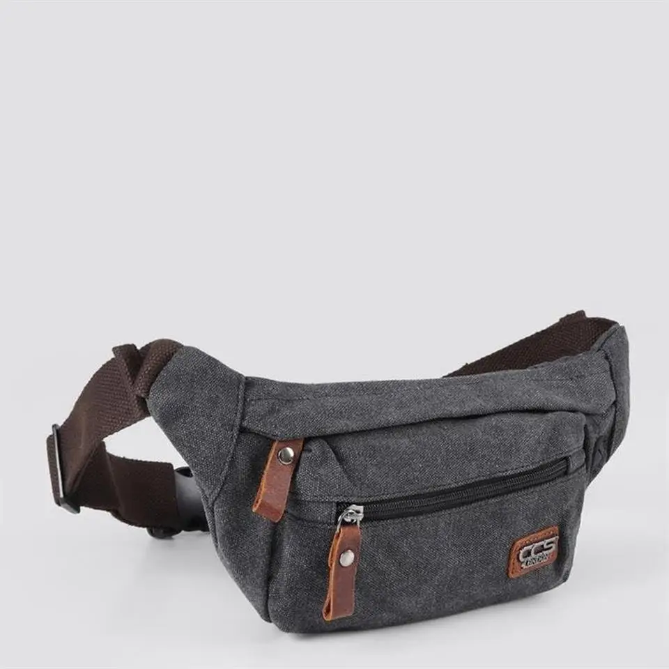 Ççs 31516 Sport Kanvas Bel Çantası Siyah Ççs 31516 Sport Kanvas Bel Çantası Siyah