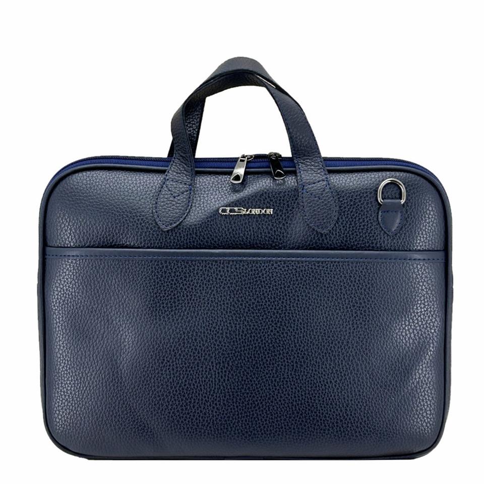 Ççs London 71455 Vegan Laptop Evrak Çantası 13 İnç Lacivert Ççs London 71455 Vegan Laptop Evrak Çantası 13 İnç Lacivert