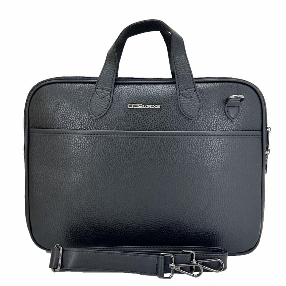 Ççs London 71455 Vegan Laptop Evrak Çantası 13 İnç Siyah Ççs London 71455 Vegan Laptop Evrak Çantası 13 İnç Siyah