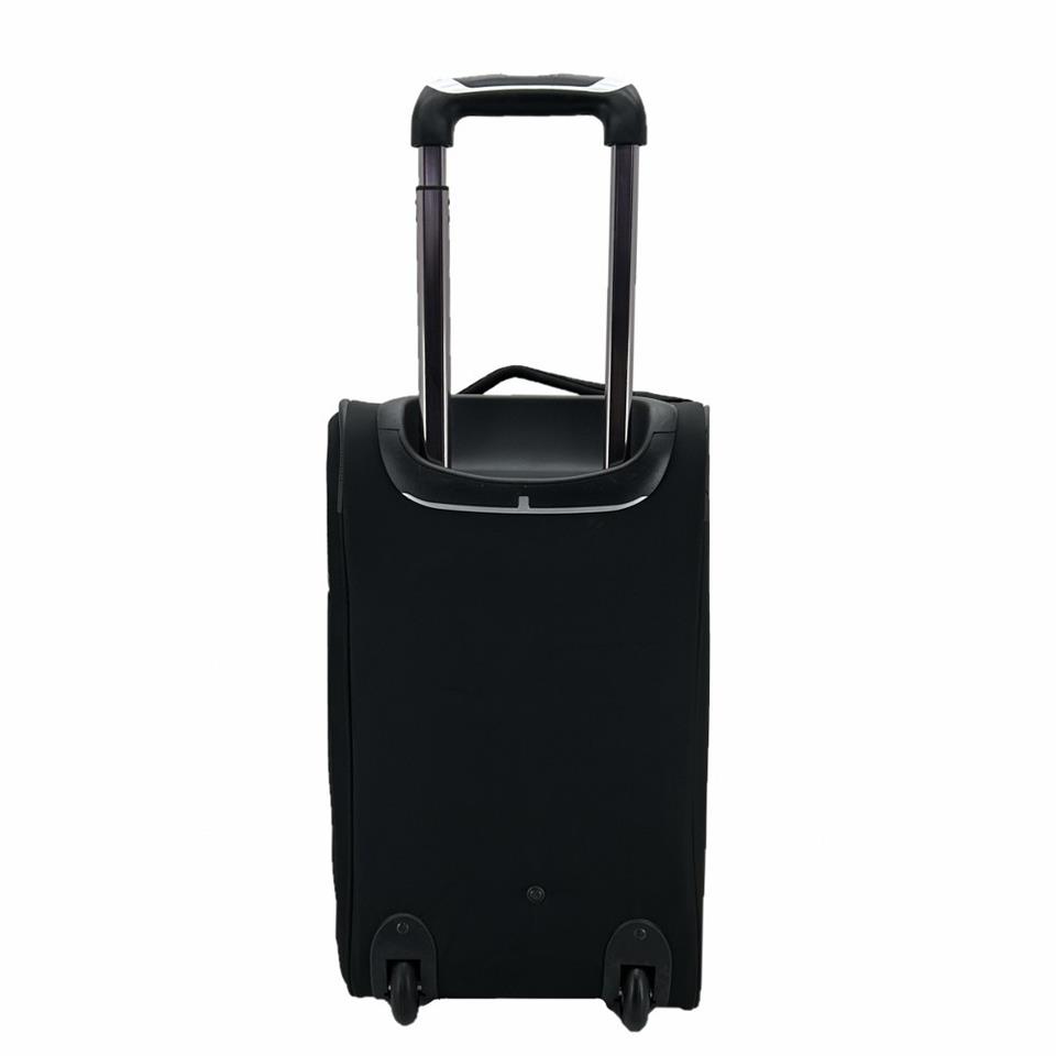 Ççs London Büyük Boy 00676 Kumaş Valiz El Çantası Siyah Ççs London Büyük Boy 00676 Kumaş Valiz El Çantası Siyah