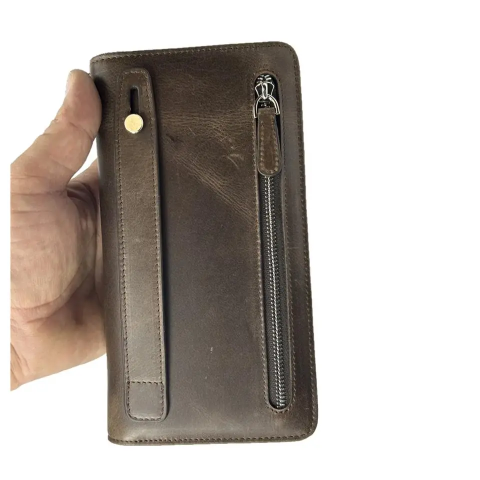 Diga Hakiki Deri 2003 Kartlık Telefon El Çantası Kahve Diga Hakiki Deri 2003 Kartlık Telefon El Çantası Kahve