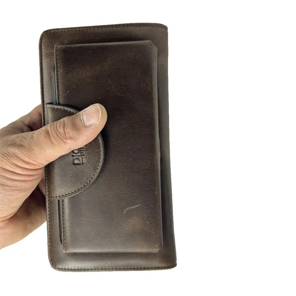 Diga Hakiki Deri 2003 Kartlık Telefon El Çantası Kahve Diga Hakiki Deri 2003 Kartlık Telefon El Çantası Kahve