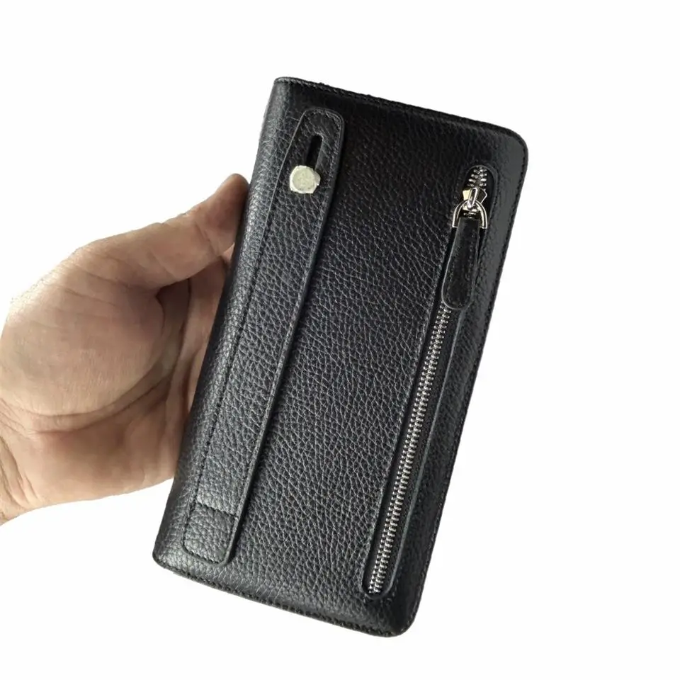 Diga Hakiki Deri 2003 Kartlık Telefon El Çantası Siyah Diga Hakiki Deri 2003 Kartlık Telefon El Çantası Siyah