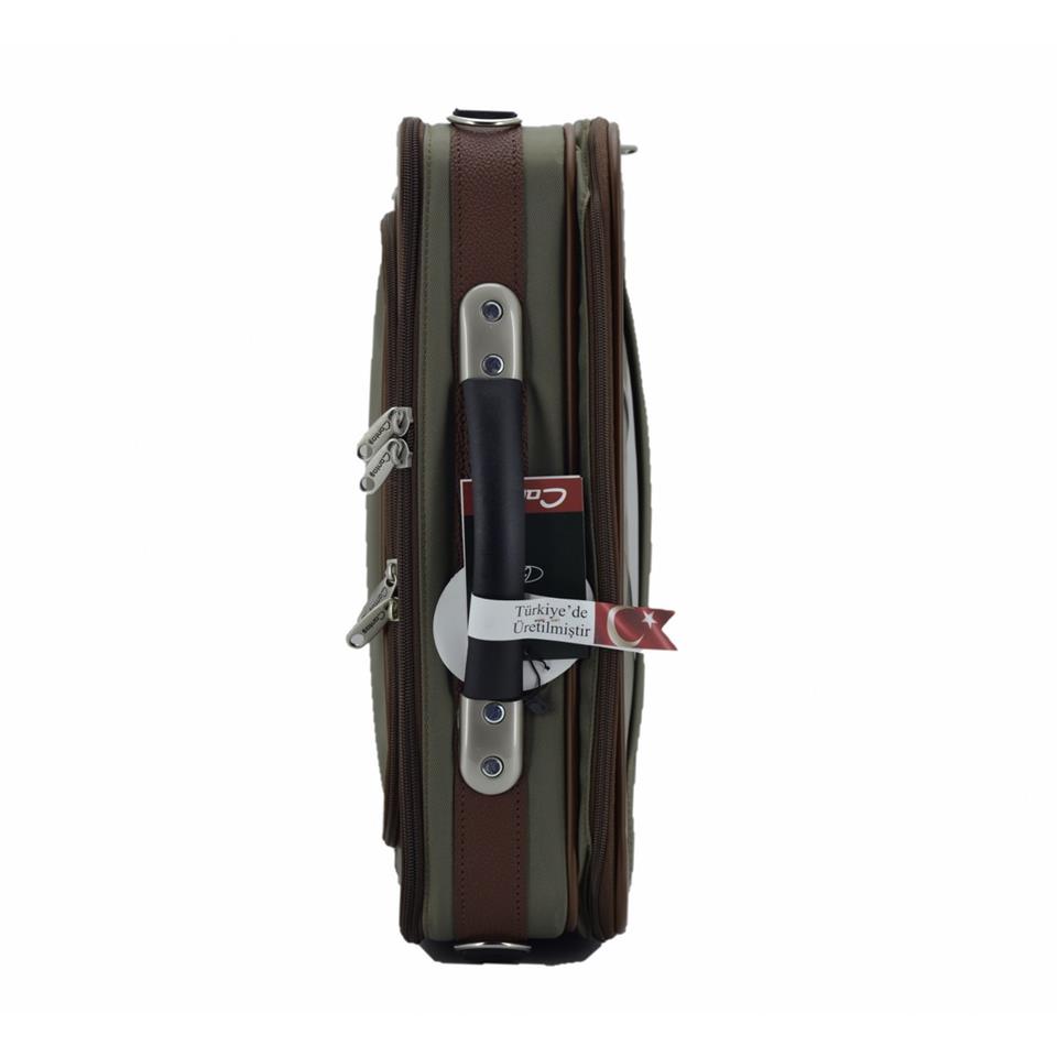 Kasalı Lüx Kabin Boy Evrak ve Business Çanta Yeşil 48 Cm Kasalı Lüx Kabin Boy Evrak ve Business Çanta Yeşil 48 Cm
