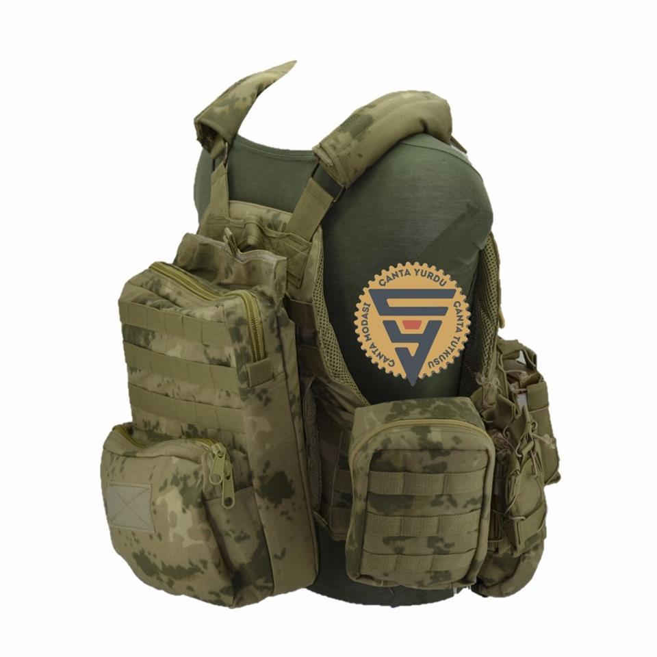 Multifonksiyonel Cordura Askeri Taktik Yelek Jand Kamuflaj Multifonksiyonel Cordura Askeri Taktik Yelek Jand Kamuflaj