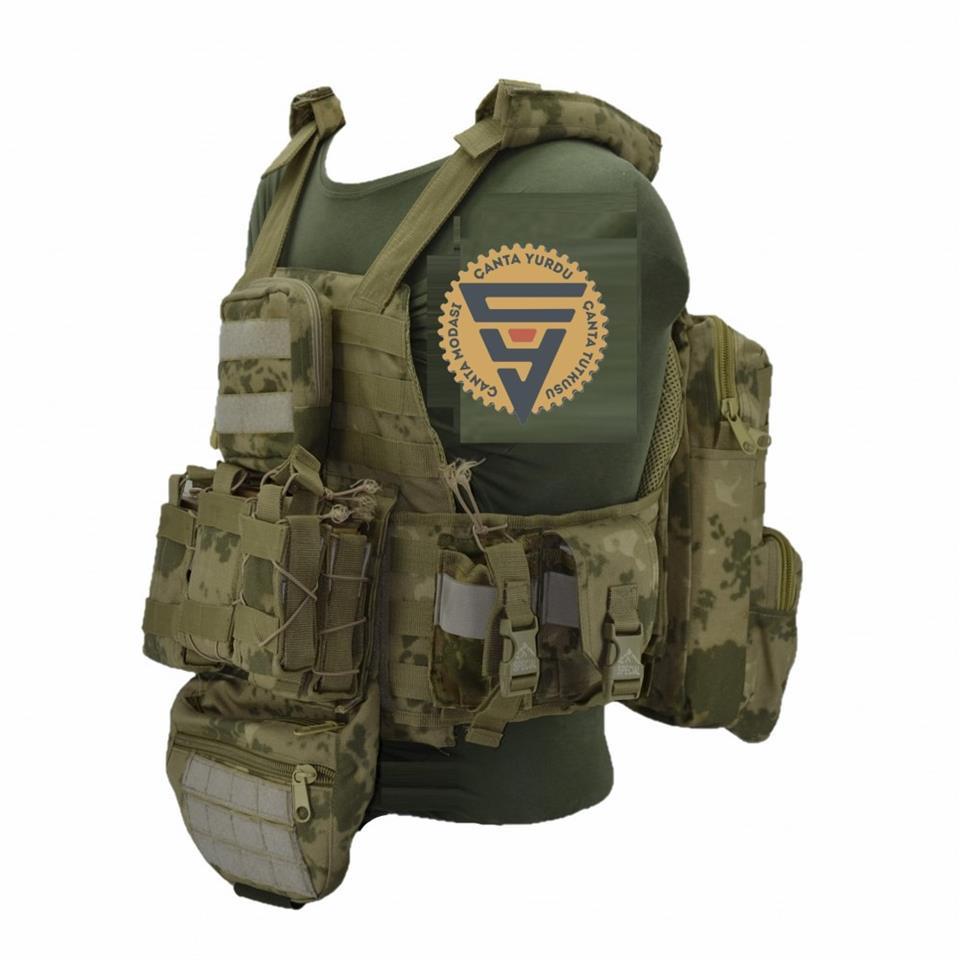 Multifonksiyonel Cordura Askeri Taktik Yelek Jand Kamuflaj Multifonksiyonel Cordura Askeri Taktik Yelek Jand Kamuflaj