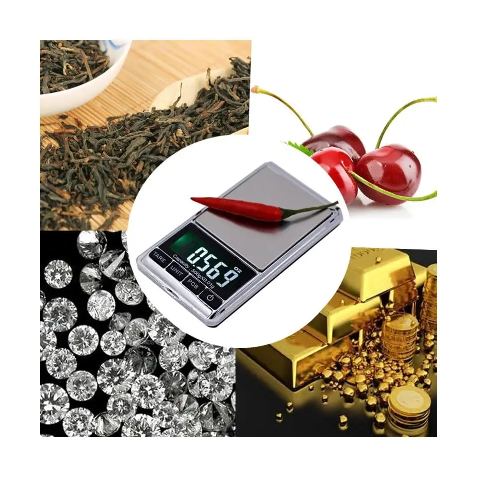 Pels Mini Terazi 500 ile 0.01 Gr Hassasiyetli Pels Mini Terazi 500 ile 0.01 Gr Hassasiyetli