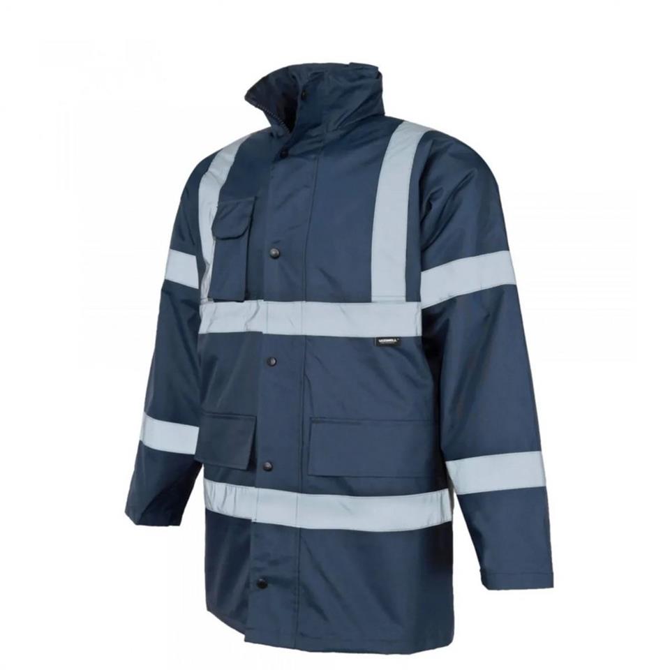 Reflektörlü 300D Oxford İçi Kapitoneli Parka Mont Lacivert Reflektörlü 300D Oxford İçi Kapitoneli Parka Mont Lacivert
