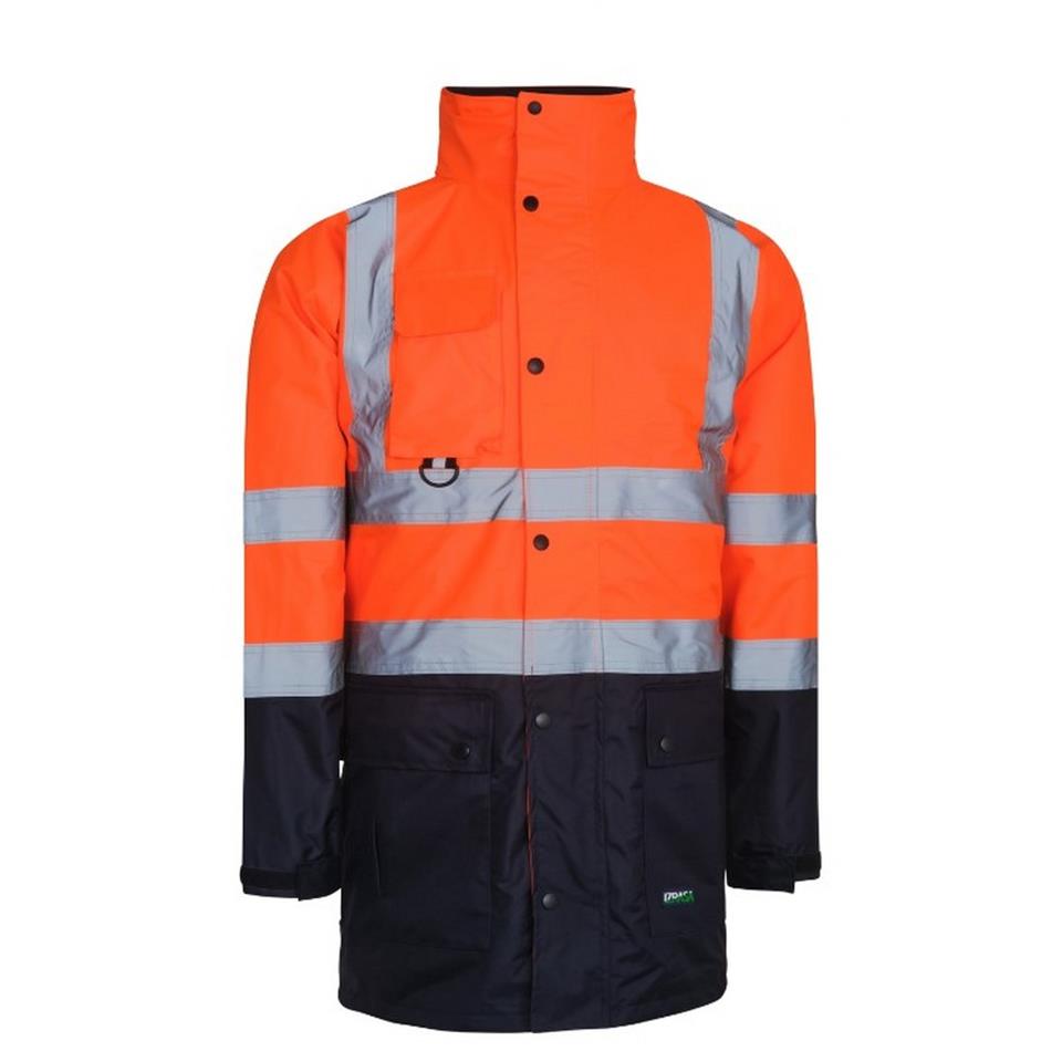 Reflektörlü 5+1 Farklı Kullanımlı Oxford 300D Parka Turuncu Reflektörlü 5+1 Farklı Kullanımlı Oxford 300D Parka Turuncu