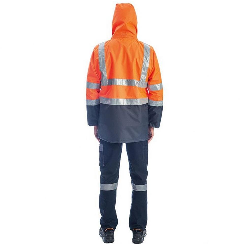 Reflektörlü Oxford Çift Renk 300D Oxford 5+1 Parka Turuncu Reflektörlü Oxford Çift Renk 300D Oxford 5+1 Parka Turuncu