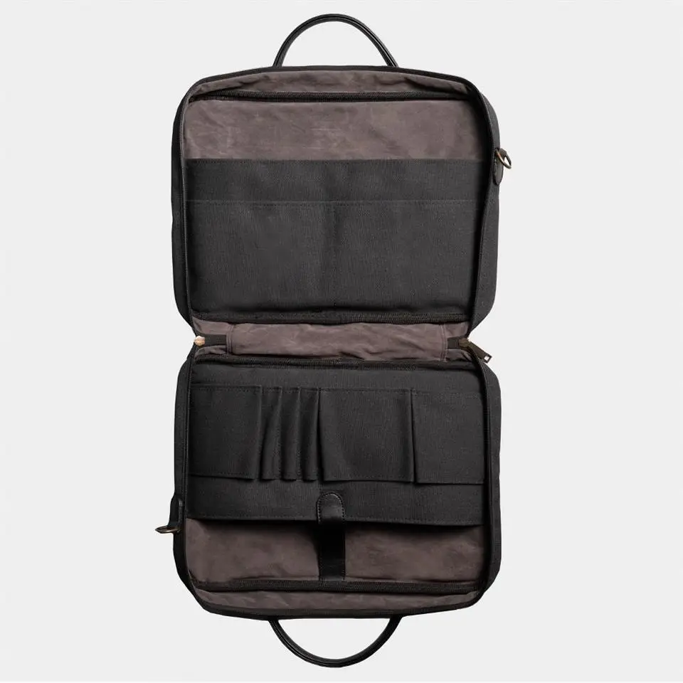 Retro Kanvas 35X23 Evrak ve Laptop Çantası 13 İnç Siyah Retro Kanvas 35X23 Evrak ve Laptop Çantası 13 İnç Siyah