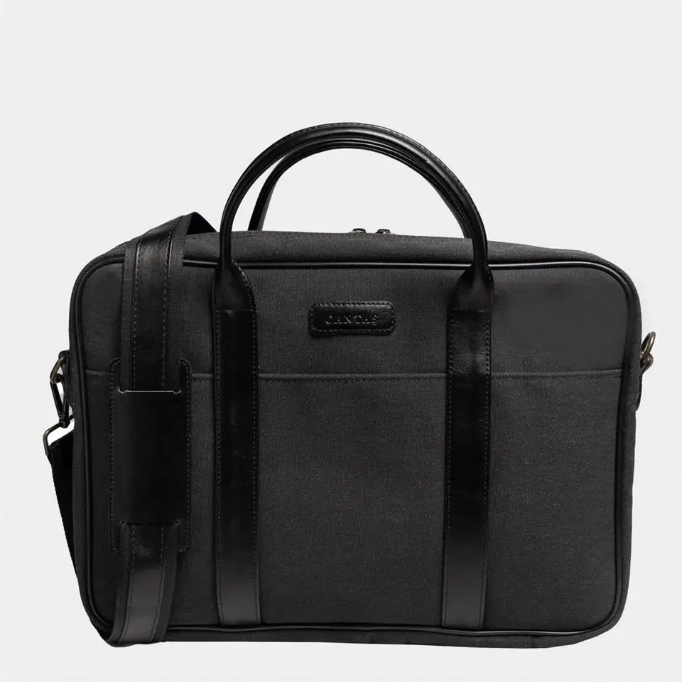 Retro Kanvas 35X23 Evrak ve Laptop Çantası 13 İnç Siyah Retro Kanvas 35X23 Evrak ve Laptop Çantası 13 İnç Siyah