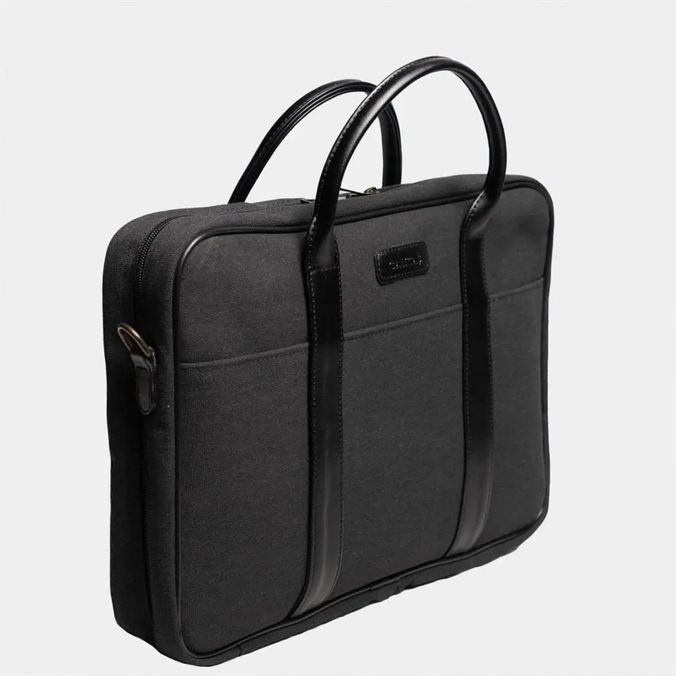 Retro Kanvas 35X23 Evrak ve Laptop Çantası 13 İnç Siyah Retro Kanvas 35X23 Evrak ve Laptop Çantası 13 İnç Siyah