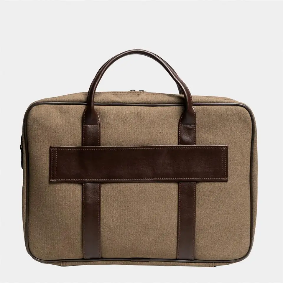 Retro Kanvas 40X29 Evrak ve Laptop Çantası 15 İnç Haki Retro Kanvas 40X29 Evrak ve Laptop Çantası 15 İnç Haki
