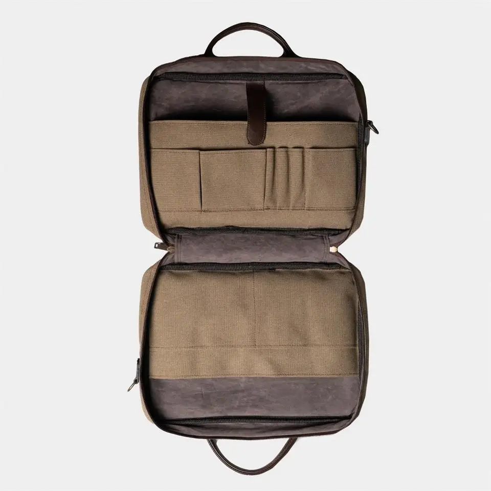 Retro Kanvas 40X29 Evrak ve Laptop Çantası 15 İnç Haki Retro Kanvas 40X29 Evrak ve Laptop Çantası 15 İnç Haki