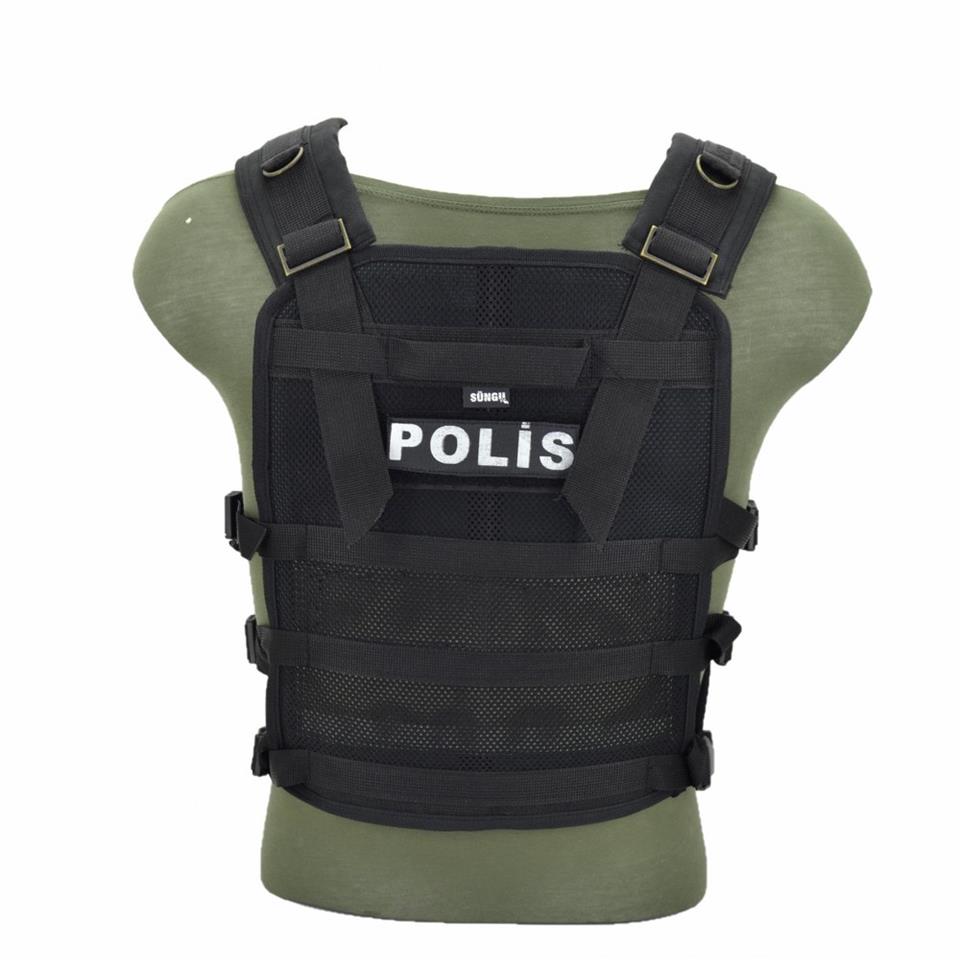 Taktikal Polis Hcm Şarjr Yeleği Siyah Taktikal Polis Hcm Şarjr Yeleği Siyah