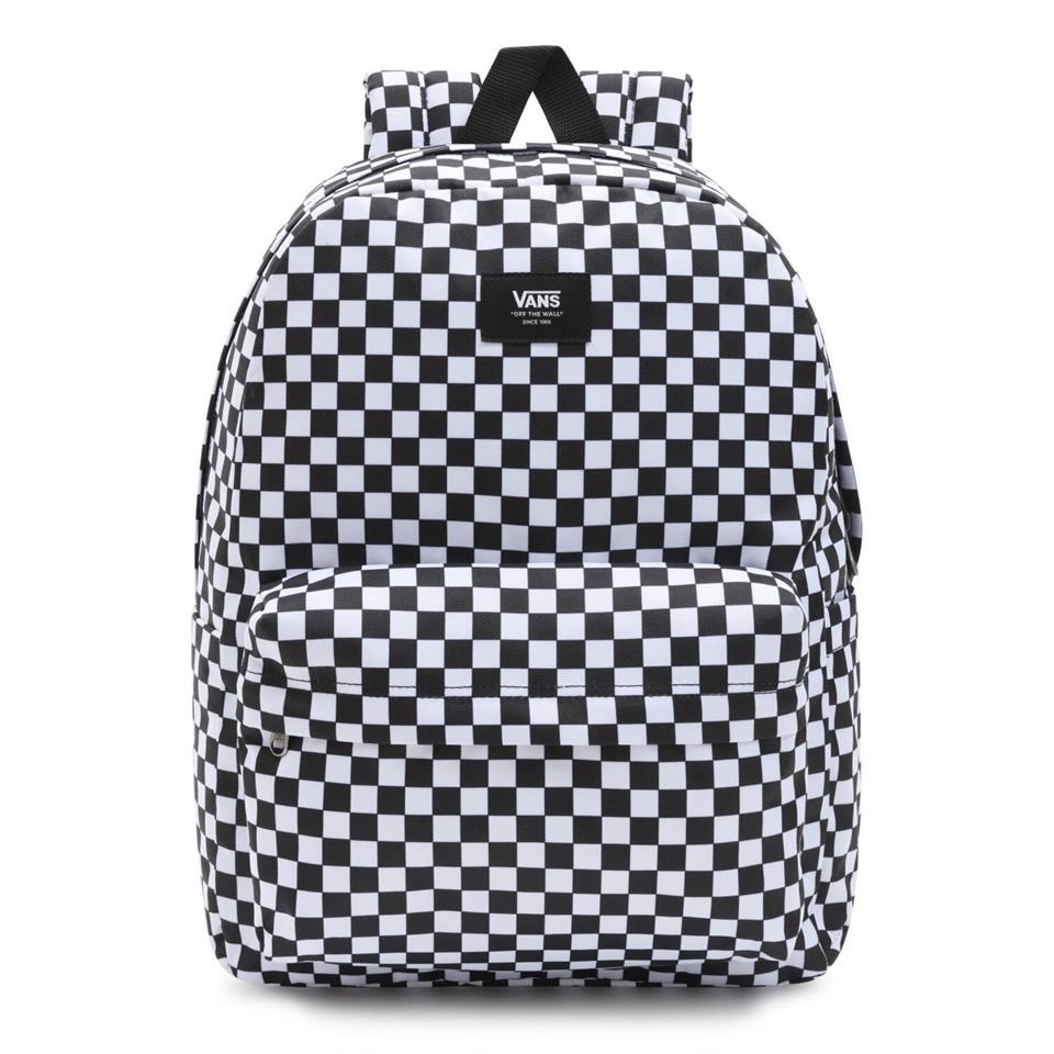 Vans Mn Old Skool Check Backpack Sırt Çantası Damalı Beyaz Vans Mn Old Skool Check Backpack Sırt Çantası Damalı Beyaz