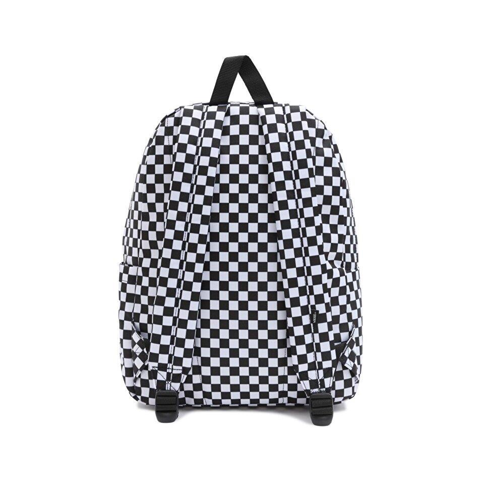 Vans Mn Old Skool Check Backpack Sırt Çantası Damalı Beyaz Vans Mn Old Skool Check Backpack Sırt Çantası Damalı Beyaz