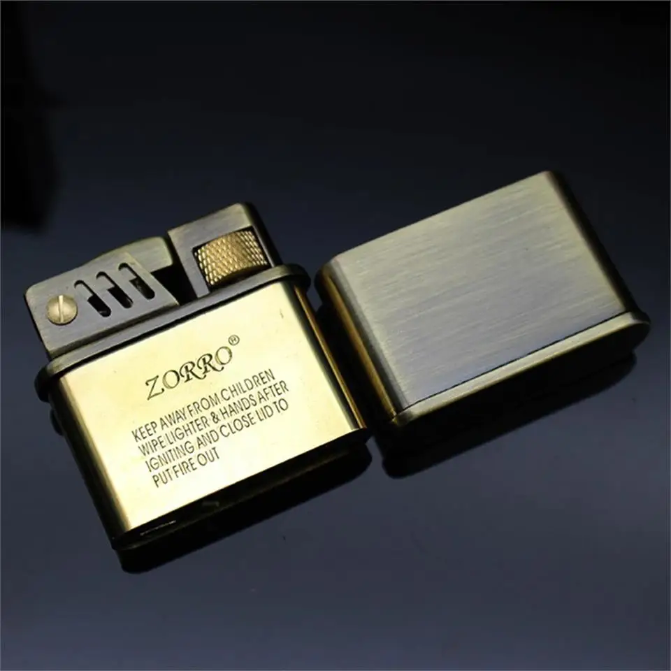 Zorro Sm-549T Benzinli Retro Çakmak Bronz Zorro Sm-549T Benzinli Retro Çakmak Bronz